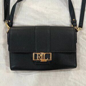 Ralph Lauren Leather Spencer Shoulder Bag